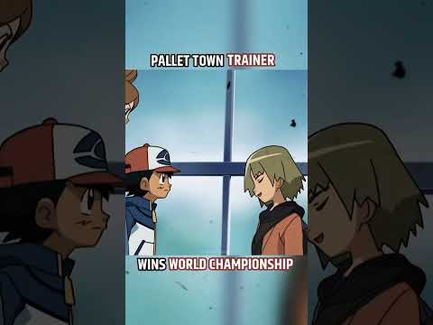 Ash become World champion || pallet town trainer #viral #shorts #pokemon