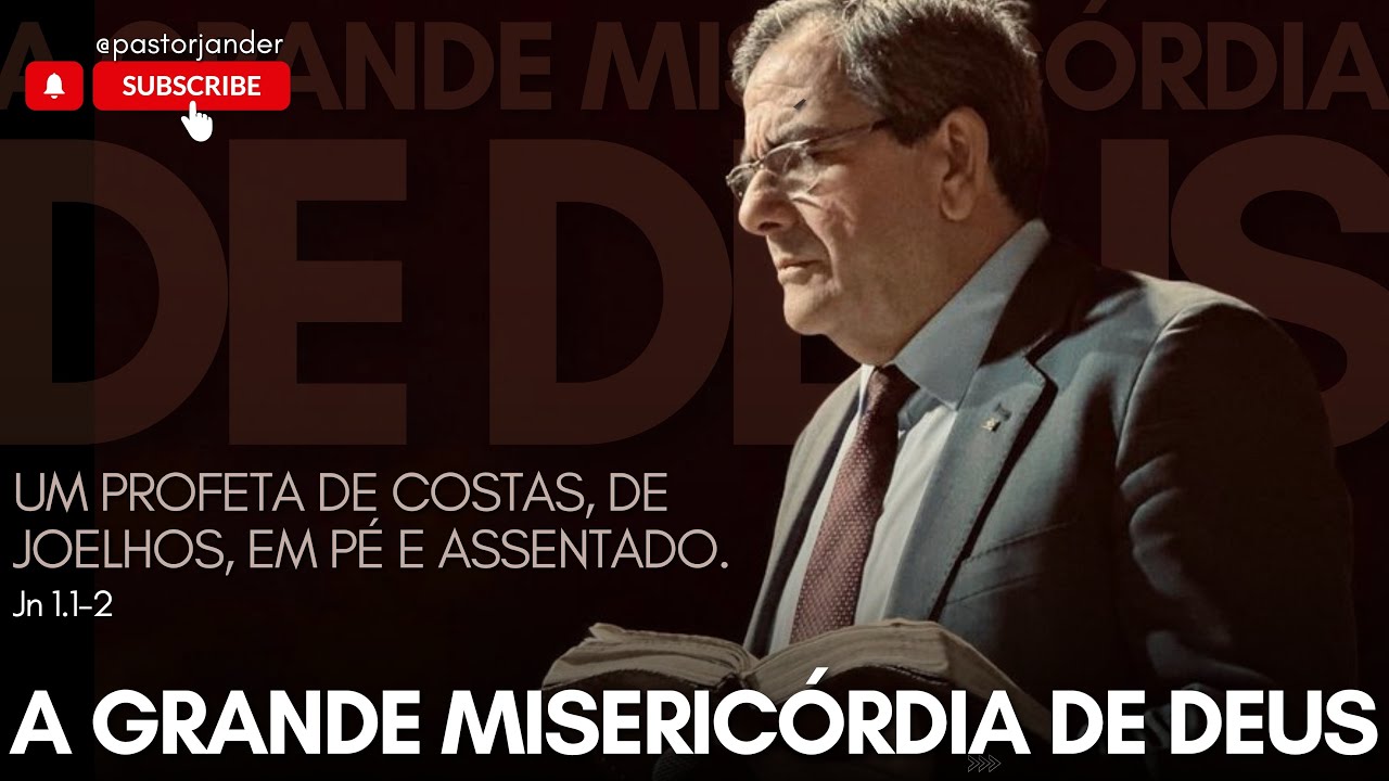 "PROFETA DE COSTAS, JOELHOS, EM PÉ E ASSENTADO."  Dando certo até esbarrar na soberania de Deus.