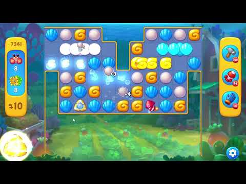 Fishdom 7341 Level - 20 moves - NO BooSTERS