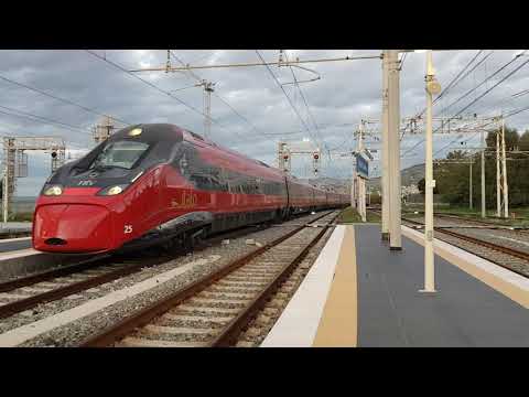 Treno Alta Velocità NTV Italo Evo ETR675 25 Italo 8113 Milano Centrale-Reggio di Calabria Centrale