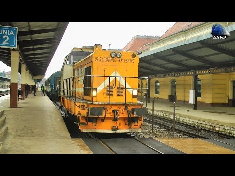 Portocala Hidraulică~LDH 82-0410-4 la Manevră/Shunting in Gara Oradea Station - 19 November 2018