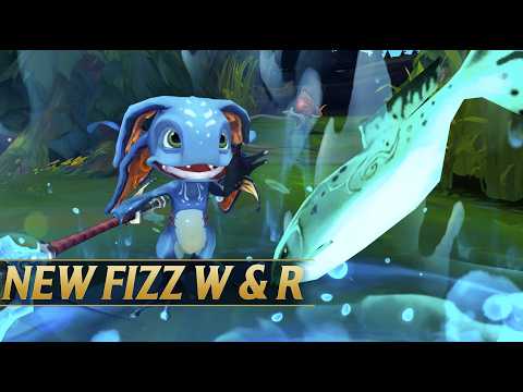NEW FIZZ W & ULT CHANGES - League of Legends