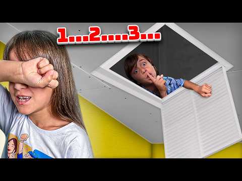 ESCONDE-ESCONDE EM CASA GRAVADO POR MARCOS E LAURA