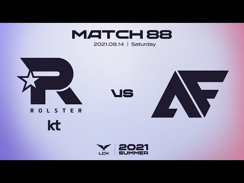 KT vs. AF | Match88 Highlight 08.14 | 2021 LCK Summer Split