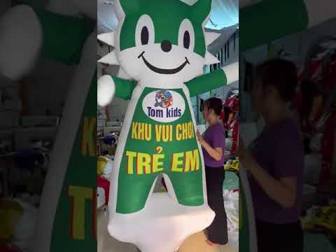 Rối hơi vẫy tay thực tế #5