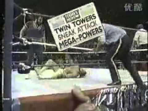 The Main Event - February 3, 1989 Mega Powers vs Twin Towers Promo
