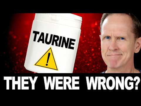 Die überraschende Wahrheit über Taurin und Altern! (NEUE Studie)