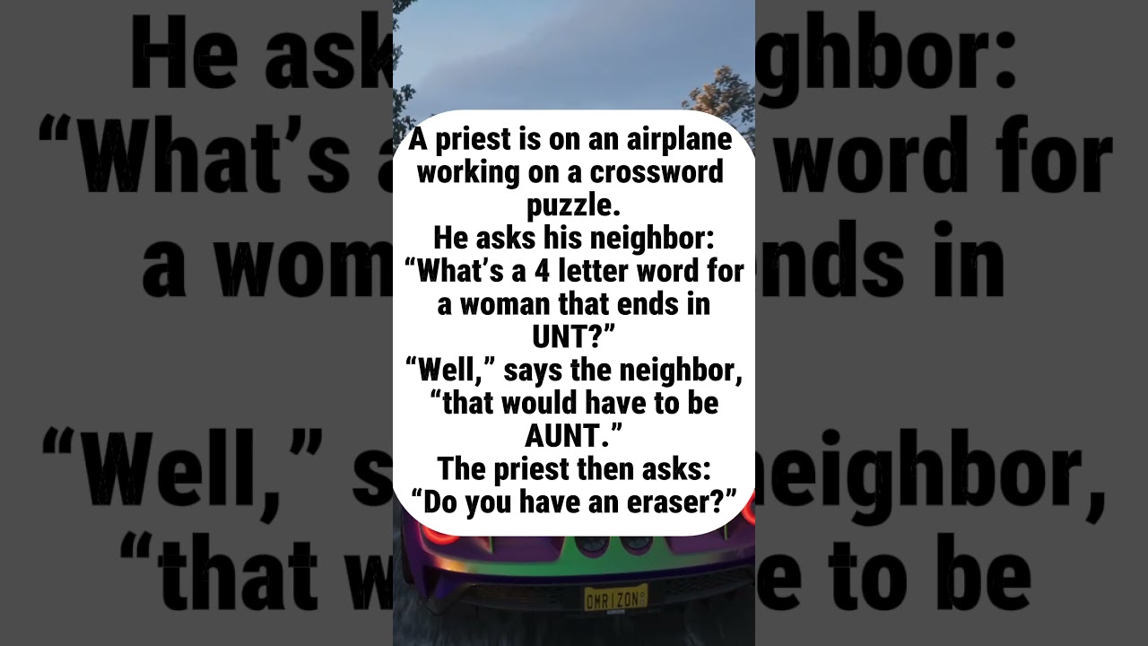 Crossword Clue Leads to an Embarrassing Answer#funny #joke #humor