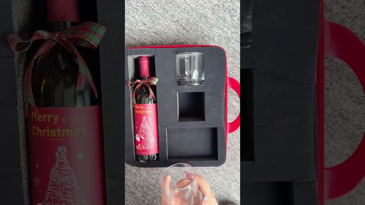 Mulled wine suitcase gift box!!