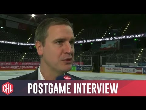 Postgame interviews: EV Zug vs. Mountfield HK