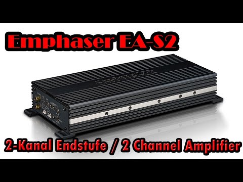 Emphaser EA-S2 2 Kanal Endstufe Auto Verstärker Amplifier 440W RMS Produktvorstellung