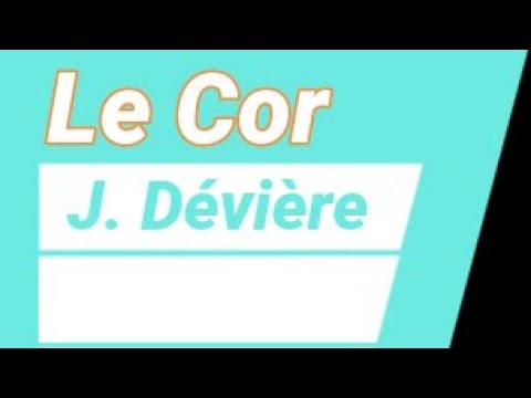 Présentation du cor