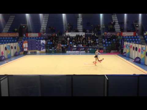 kseniya moustafaeva (ruban)  - championnat de france elite montpellier 2016