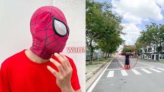 PRO 5 SPIDER-MAN Meet Mystery Serbian Dancing Lady ??? ( Scary Movie by SPLife TV )