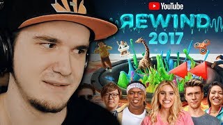 YouTube Rewind The Shape of 2017 (Ютуб Ревайнд) #YouTubeRewind | Реакция