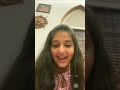 Anaswara Rajan Instagram Live