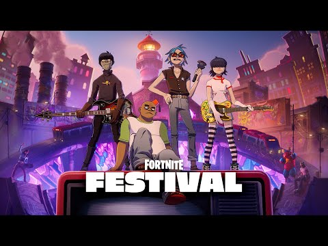Fortnite Festival S10 x Gorillaz - Official Trailer
