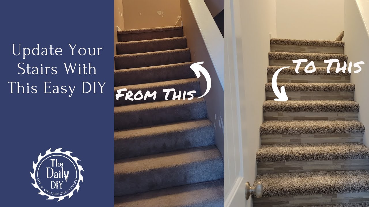 Update Your Stairs With This Easy DIY