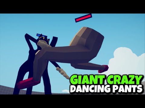 DEADLY KICK! GIANT CRAZY DANCING vs EVERY FACTION - Totally Accurate Battle Simulator TABS