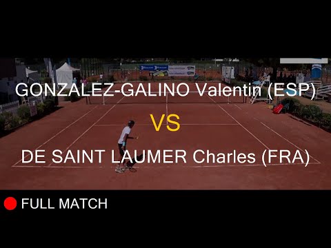 GONZALEZ-GALINO Valentin (ESP) VS DE SAINT LAUMER Charles (FRA) - La Balle Mimosa 2022