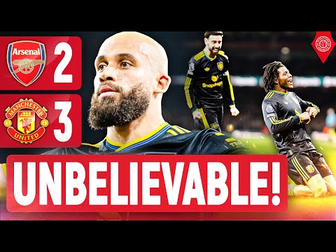 WHAT IS HAPPENING?! Arsenal 2-3 Manchester United | LIVE Match Review