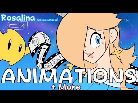 Rosalina (And Friends) Animations & More Done By An Amateur Artist
