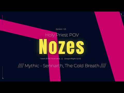 Priest Holy POV - Vault of the Incarnates Raid - Sennarth Mythic