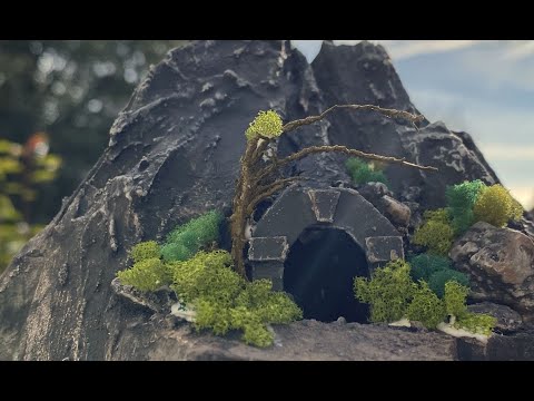 Cavern - Legenden von  Andor / Legends of Andor: 3D Miniature / Mini-Diorama - Timelapse