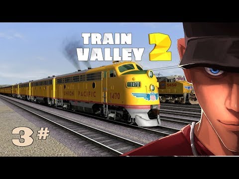 Train Valley 2 Level 9 - 12 Part 3 A fast Yellow Train! | Let's Play Train Valley 2 Gameplay