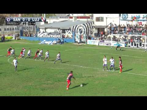 San Martín (B) vs Luján por PAREStv - Fecha 26 (2015)