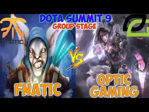 Fnatic vs Optic Gaming Game 1 - Dota Summit 9 Group Stage Full Gameplay - Dota 2