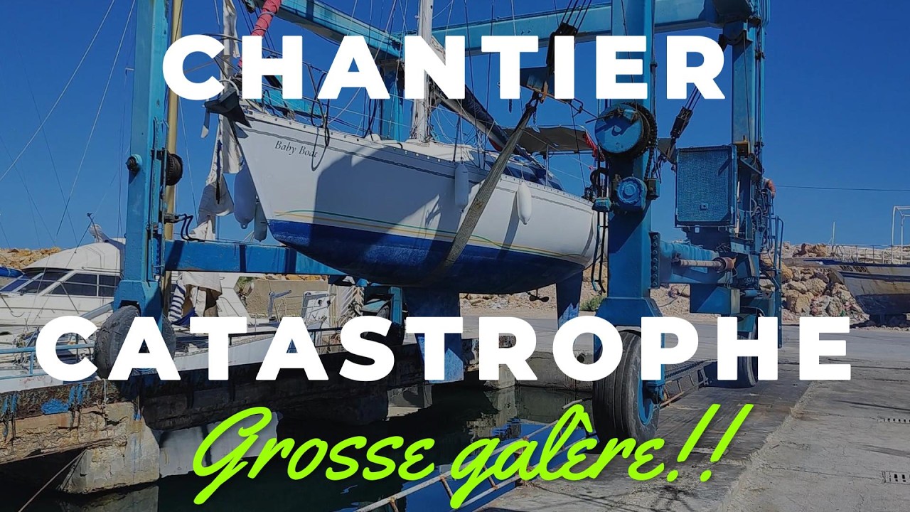 Repair Shop Disaster! My sailboat damaged at the shipyard | The nightmare begins