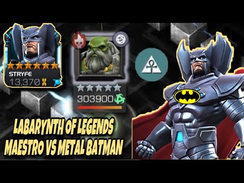 Labyrinth of Legends Maestro vs Horseman Stryfe Solo | Marvel Contest of Champions