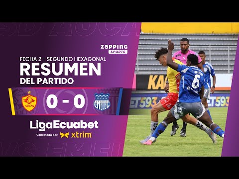SD Aucas 0 - 0 CS Emelec / Fecha 2 - Segundo Hexagonal  / Liga Ecuabet conectada por Xtrim