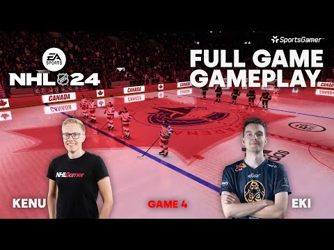 NHL 24: Full Game 4K Gameplay - Kenu (NYR) vs Eki (VAN) | Game: 4