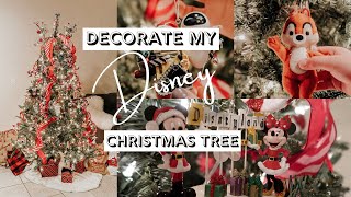 DECORATE MY DISNEY CHRISTMAS TREE//+ get to know me!