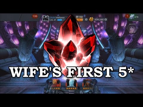 My Wife's First 5-star! | Marvel Contest of Champions