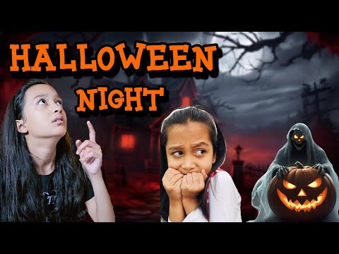 HALLOWEEN NIGHT 🎃👻💀🕷️ | Sshhhhhhhhhhhh...Ye kaun Aaya 😨... | Halloween Horror | Aayu and Vanu