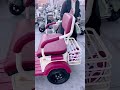 High End Intelligent Electric Four Wheeler With Power On And Hand Stop Can Be Used