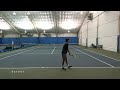 Vivek Laddha Tennis Video: Skills and Point Play