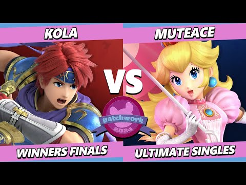Patchwork 2024 WINNERS FINALS - Kola (Roy) Vs. MuteAce (Peach) Smash Ultimate - SSBU