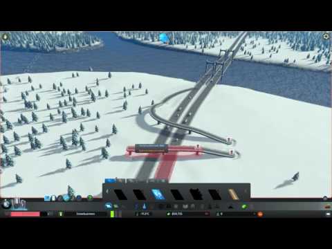 Cities: Skylines (Snowfall) - 1 - There's NO business like SNOW business