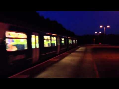 Class 150 departing pontypool