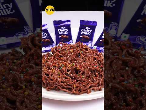 Chocolate Maggi 🍫 🤤😋 #shorts #trending #asmr #vivscooking  #viral #chocolate #maggi