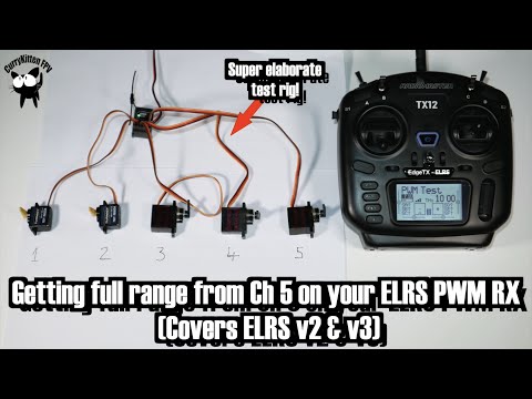How to get full range from the 5th channel of ExpressLRS PWM receivers