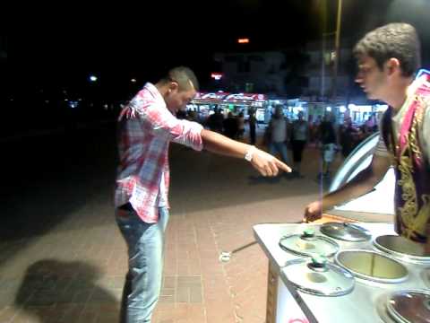 Eis beim Türken kaufen - Maras Dondurma