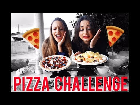 PIZZA CHALLENGE ♡🍕| Giulia Ferrarelli with Marika Ferrarelli