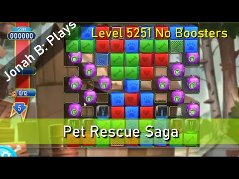Pet Rescue Saga Level 5251 No Boosters