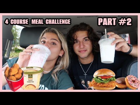 4 Course Meal CHALLENGE .Part