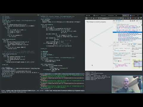 Designing my Desk - Clojure dev. VOD 87